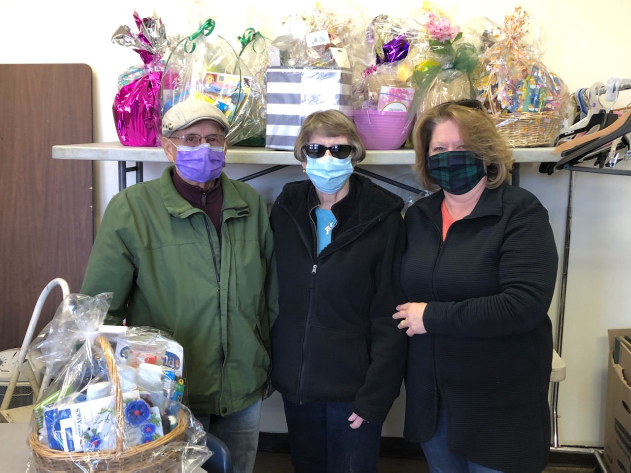 Easter Baskets of Hope Delivered to Jail and Outreach Center