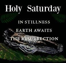 Holy Saturday - Food Blessing 11am , Vigil Mass 8pm