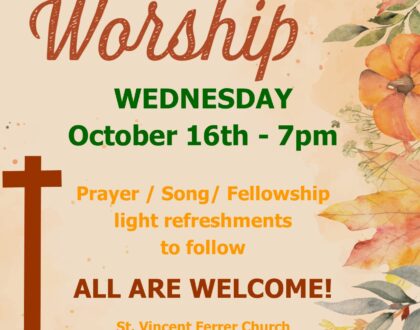 Praise and Worship - October 16th @7pm