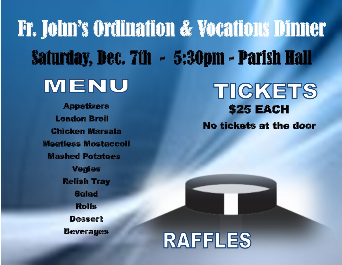 Fr. John's Ordination & Vocations Dinner