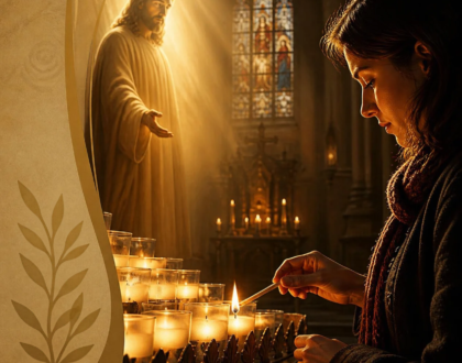 Why do we light candles in church?