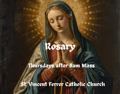 Rosary - Thursdays after 8am Mass