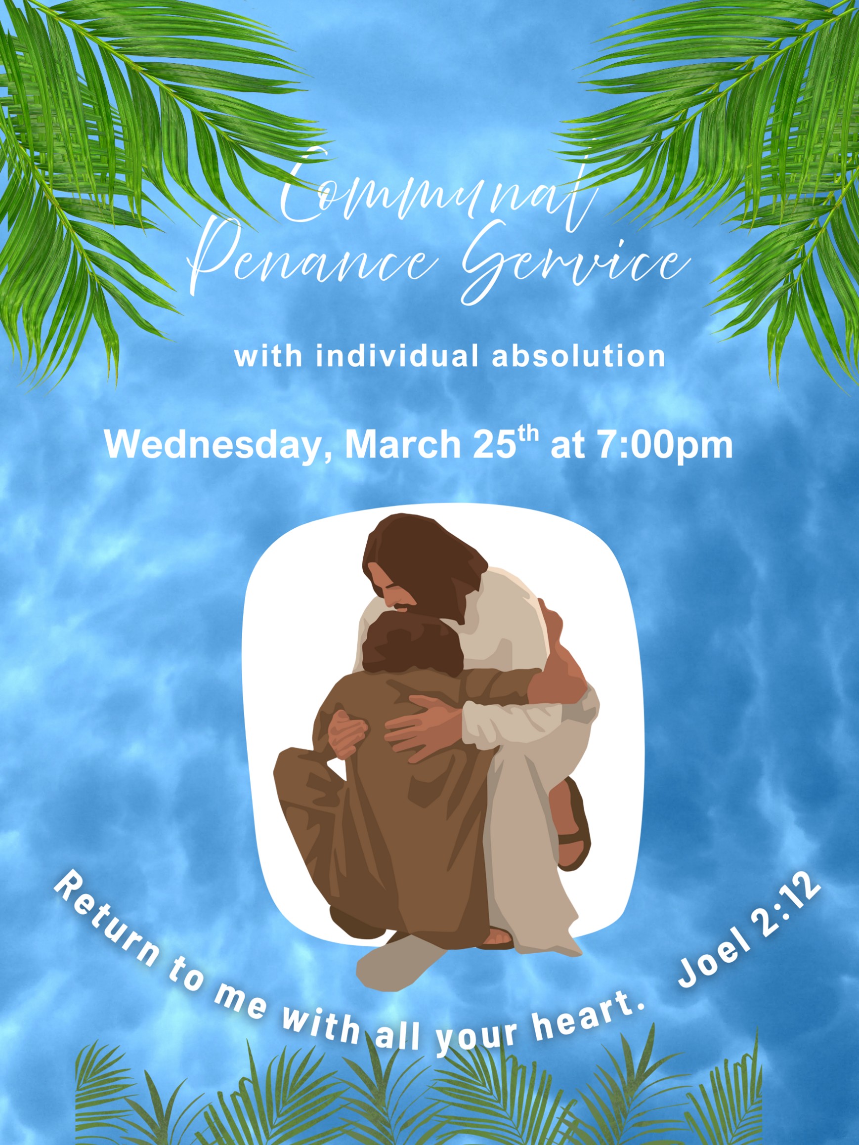 Communal Penance - Wednesday, March 25, 2026