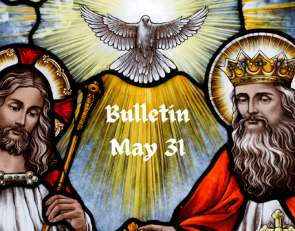 Bulletin May 31,2026, Holy Trinity