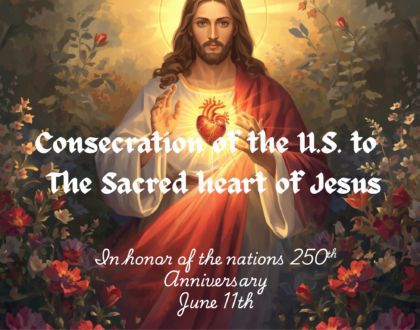 The Sacred Heart of Jesus and the 250th Anniversary of the U.S.
