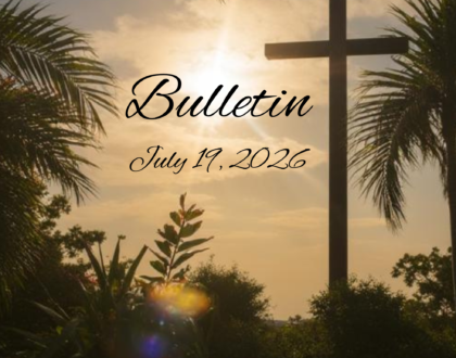 Bulletin, July 19, 2026