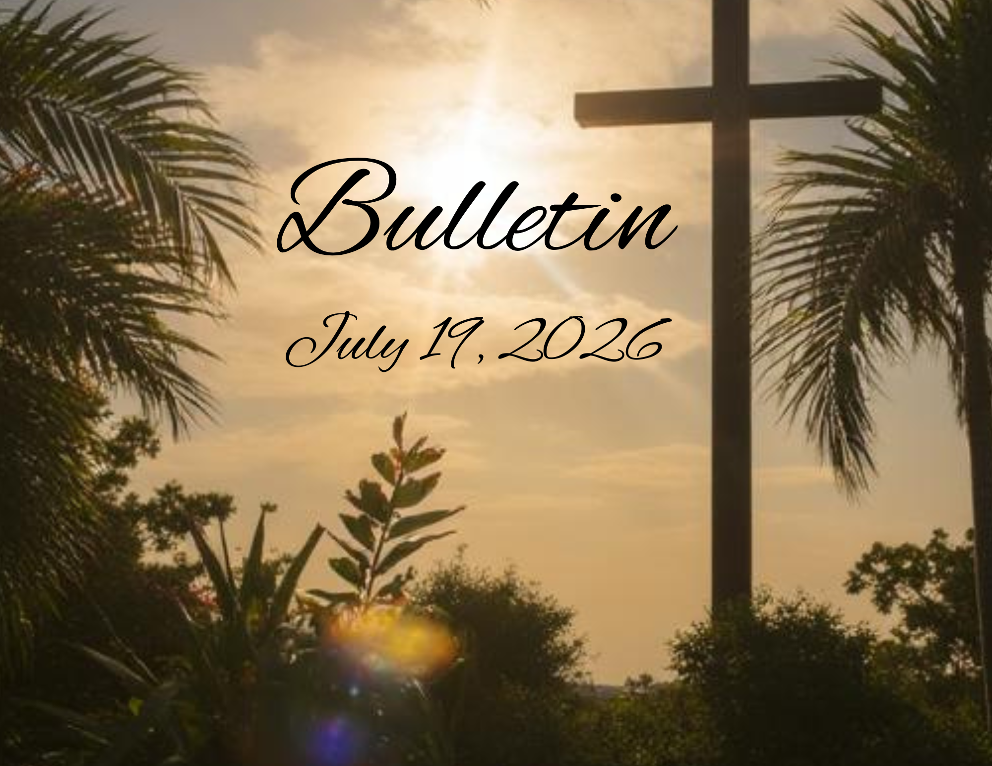 Bulletin, July 19, 2026