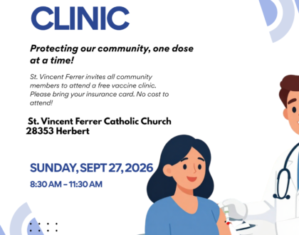 Vaccine Clinic - Sunday, September 27