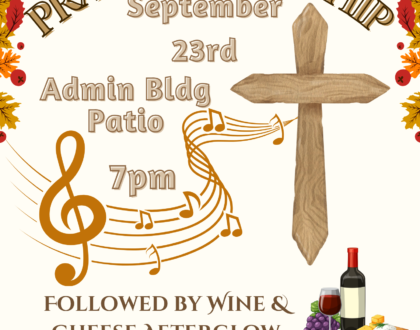 Praise and Worship - September 23, 7pm
