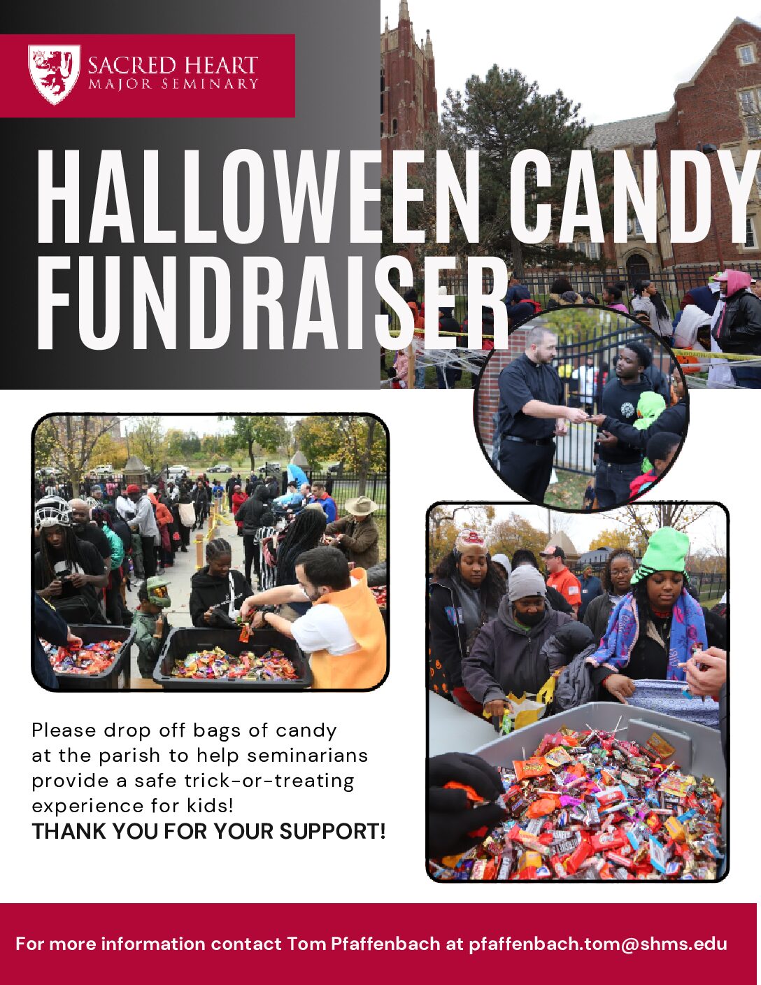 Halloween Candy Collection - Drop off at Church or the Parish Office