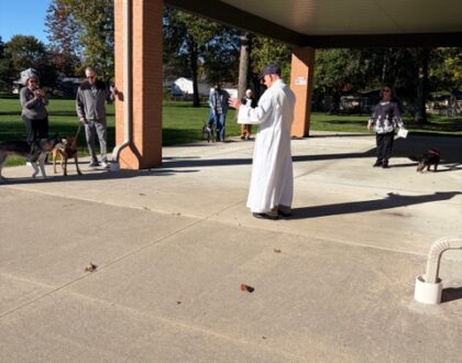 Pet Blessing - Thank you to all who attended and the donations that were given.