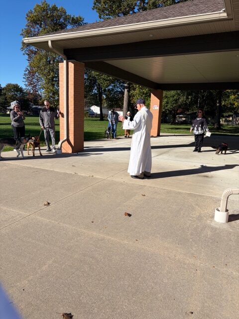 Pet Blessing - Thank you to all who attended and the donations that were given.